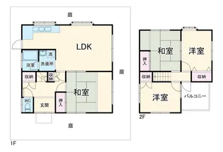 神奈川県横浜市戸塚区平戸1【一戸建】の間取り