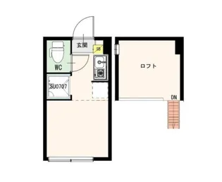 東京都杉並区堀ノ内3【アパート】の間取り