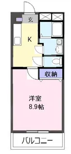 VIGORE kurima【3階】の間取り