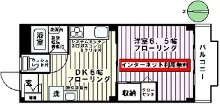コスモビラ【2階】の間取り