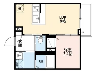 robot home 西大宮II【3階】の間取り