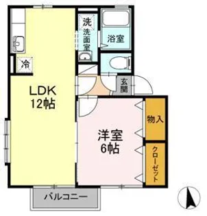センチュリ-ガ-デン【2階】の間取り