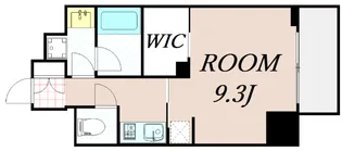 エステムコート新大阪Xザ・ゲート【10階】の間取り