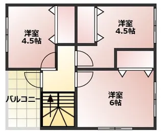 岡山県岡山市東区西大寺浜【一戸建】の間取り
