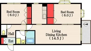 プレパルク【3階】の間取り