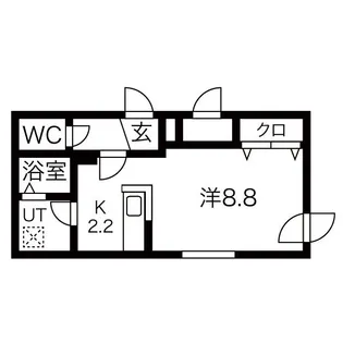 北海道札幌市中央区南三条東6【マンション】の間取り
