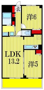 グラヴェル幕張【5階】の間取り