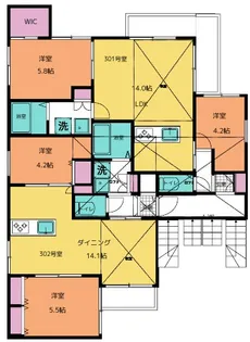 吉祥寺e+【2階】の間取り