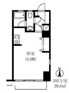 Afan南青山(アファン)【2階】の間取り