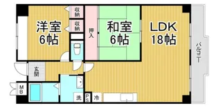 ポルト西宮【4階】の間取り