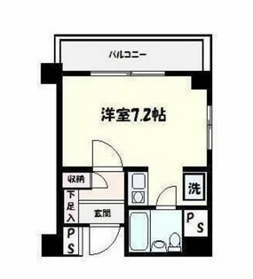 ストーク吉野町弐番館【5階】の間取り