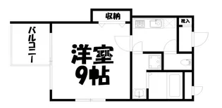 メゾン・ベリーウエスト【3階】の間取り