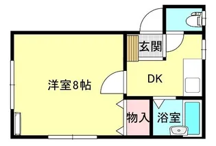 ハーモニー国府【2階】の間取り