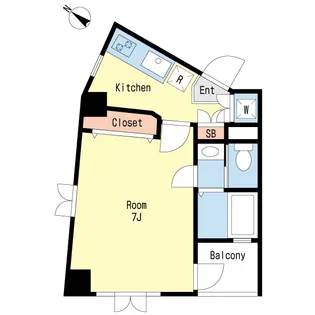 エーデルフラウ【4階】の間取り