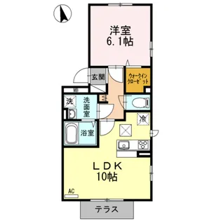 Maison opa【1階】の間取り