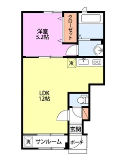 OWL1号館【1階】の間取り