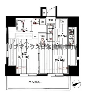 セジョリ上野【5階】の間取り