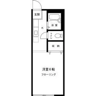 ラサール善福寺【1階】の間取り