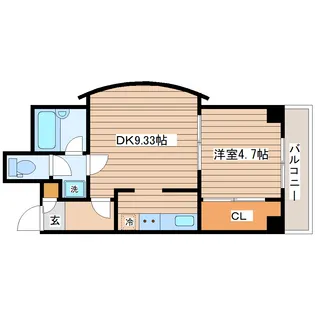 ロイヤルヒルズ柳生I【3階】の間取り