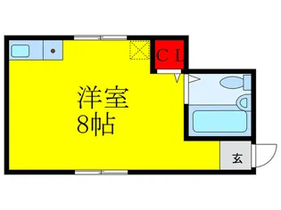池田西山ビル【2階】の間取り