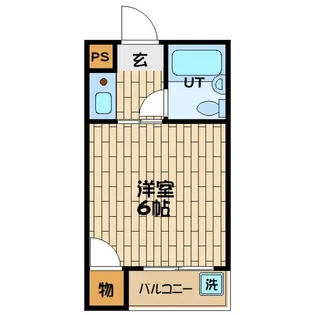 フォンタル西九条【3階】の間取り