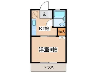 ハイツ守屋Bの間取り