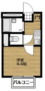 ルミエール東三田【3階】の間取り