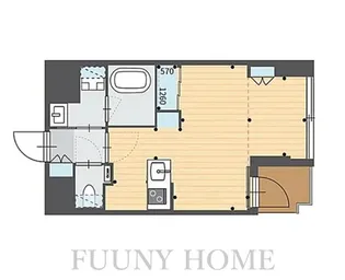 パークルール恵比寿【5階】の間取り