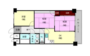 田村ビル【5階】の間取り