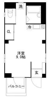 クオーレ新小岩【5階】の間取り