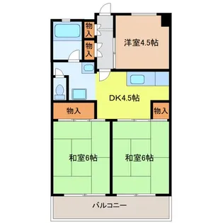 ブライト本郷【5階】の間取り