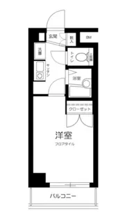 エスコート中野大和町【2階】の間取り