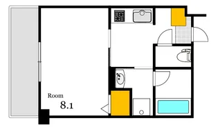 再来しごくビル【2階】の間取り