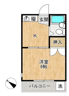 ハイムルグビー【2階】の間取り