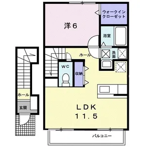 ファレノプシス A【2階】の間取り