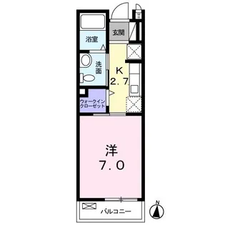 アウローラ【4階】の間取り