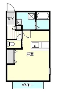 ヴィヴァーチェ【1階】の間取り