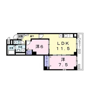 Sausalito【2階】の間取り