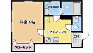 STクラウド長町III【2階】の間取り