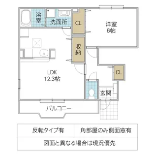 デスパシオ III【1階】の間取り
