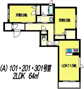 ESPERANZA【1階】の間取り