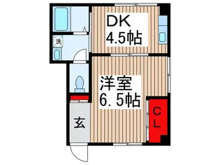 カーサ・ビエン【1階】の間取り