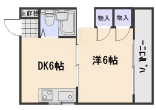 河本ビル【4階】の間取り