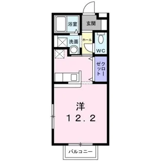 Breezy Hill【2階】の間取り