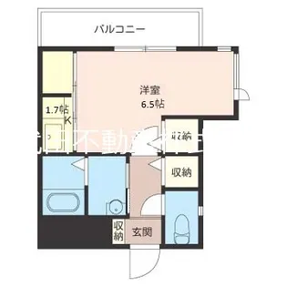 エムケイ新鎌【3階】の間取り