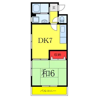 ヒルトップ・マエダ【2階】の間取り