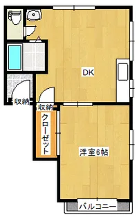 富岡ビル【2階】の間取り