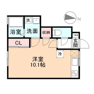 Lucasa【1階】の間取り