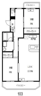 ペアシティ久喜壱番館【1階】の間取り