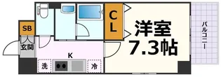 CITY SPIRE 名駅前【9階】の間取り